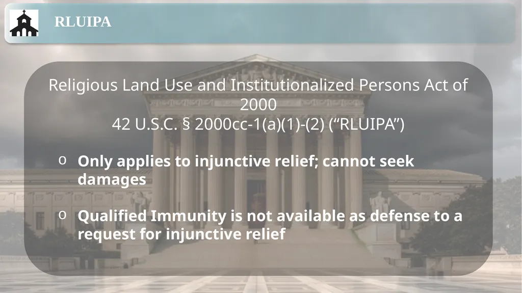 Substantive Law in Pretrial Detainee and Prisoner - slide 46 of 79