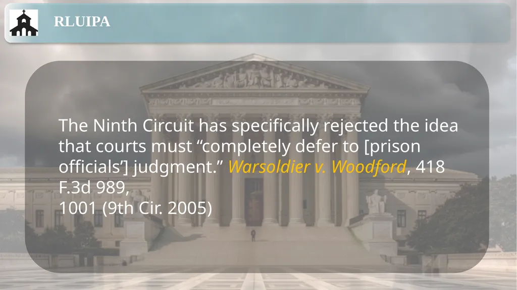 Substantive Law in Pretrial Detainee and Prisoner - slide 52 of 79