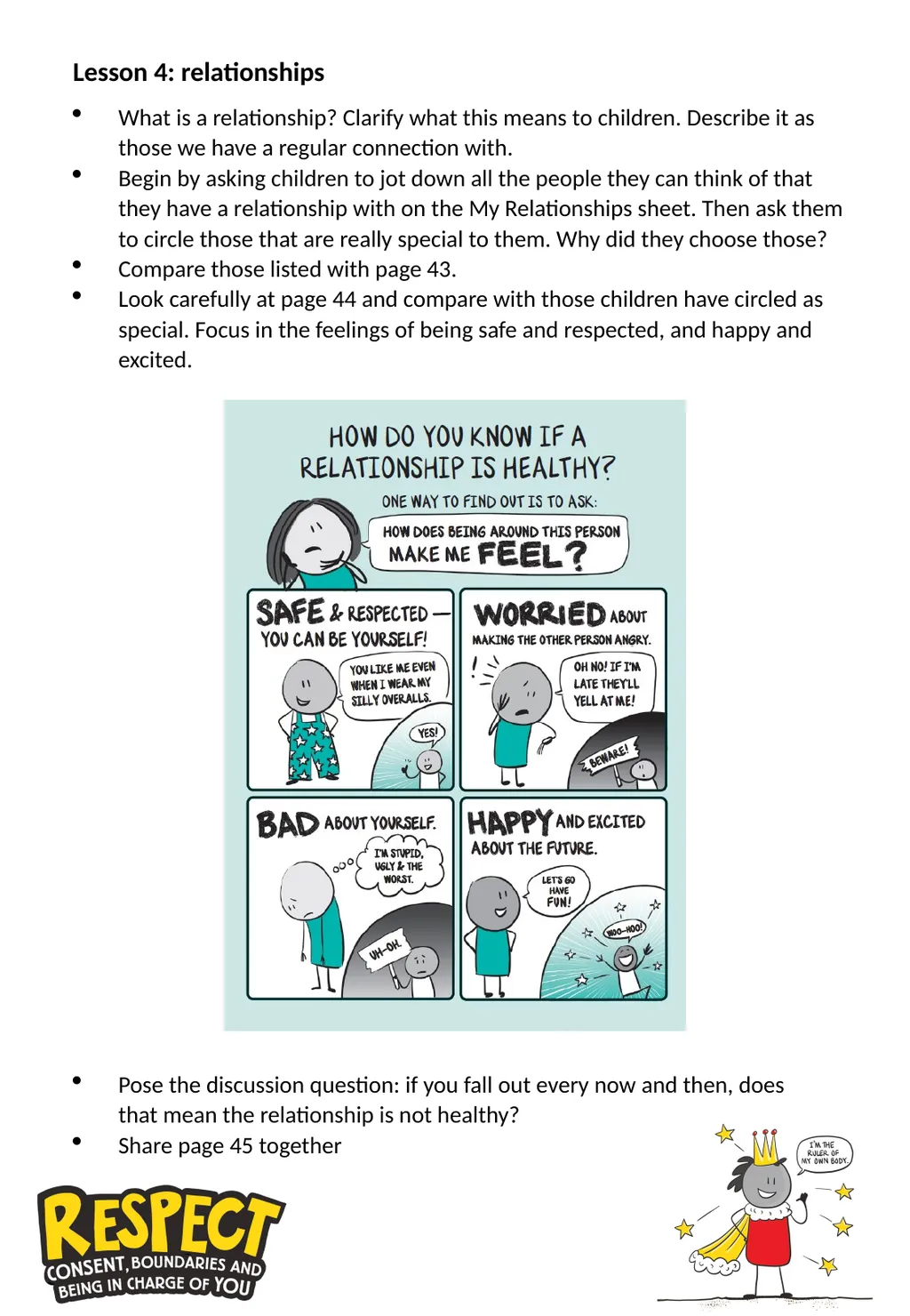 Teaching Notes for Respect by Rachel Brian The - slide 21 of 22