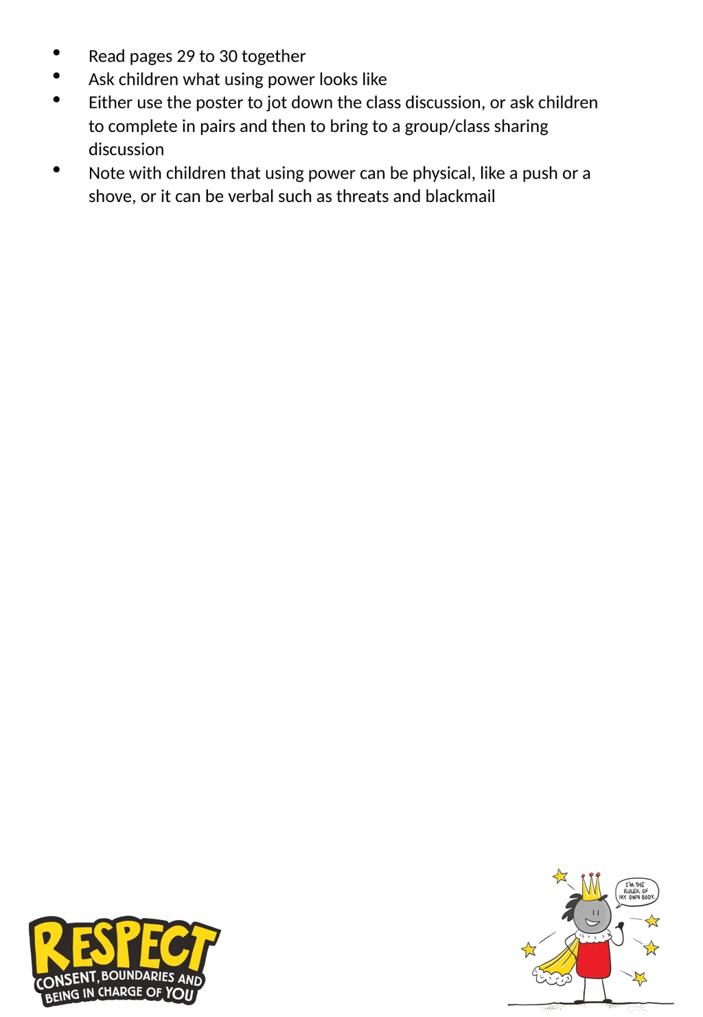 Teaching Notes for Respect by Rachel Brian The - slide 15 of 22