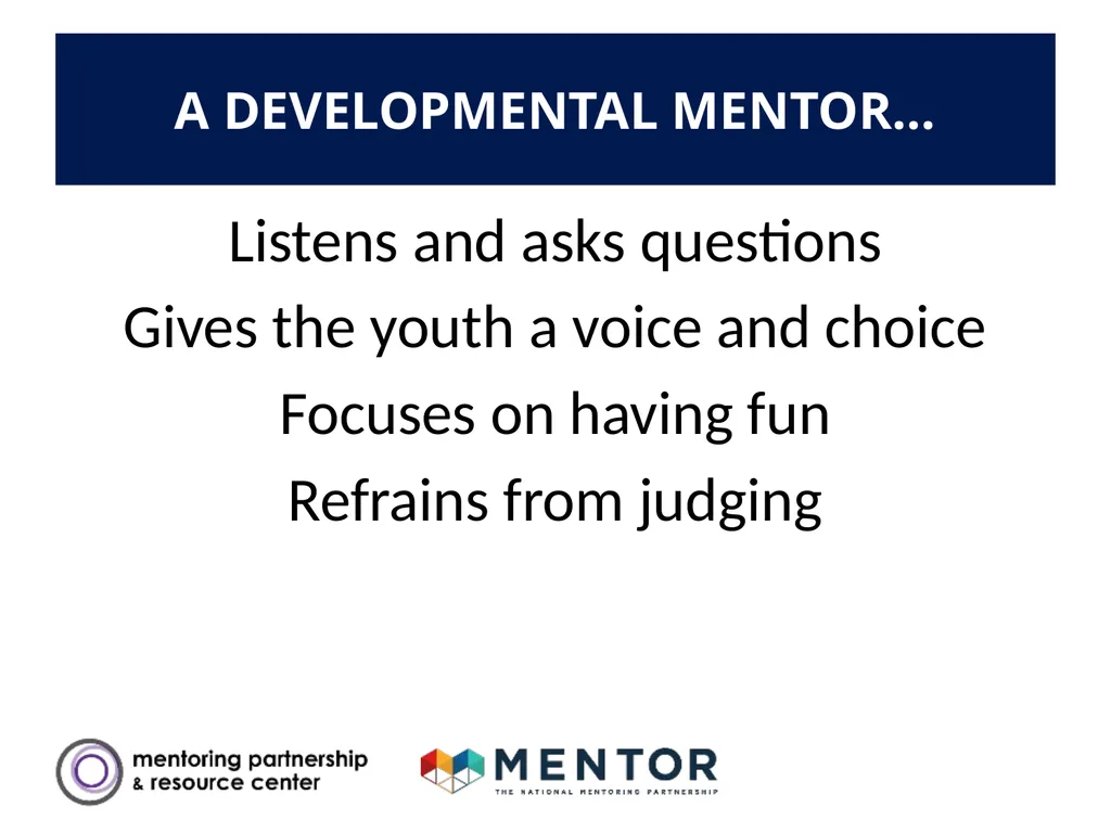 YOUR DISTRICT NAME Part 1: Success Mentors Model - slide 18 of 42