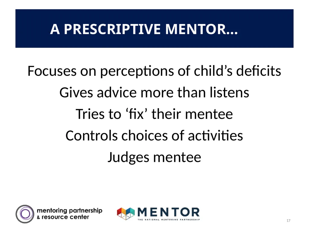 YOUR DISTRICT NAME Part 1: Success Mentors Model - slide 17 of 42