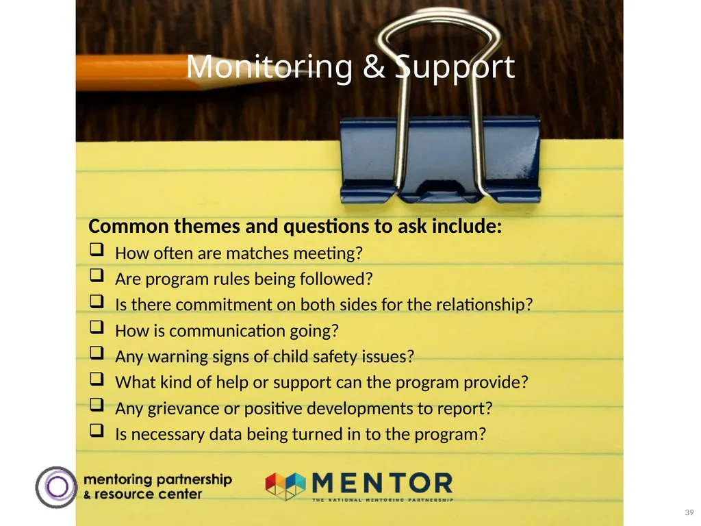 YOUR DISTRICT NAME Part 1: Success Mentors Model - slide 39 of 42