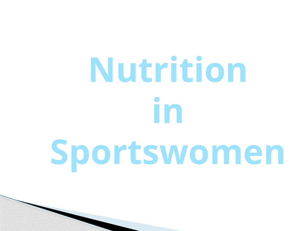 Nutrition in Girls Class X-B Teacher In charge-Ms. - slide 10 of 26