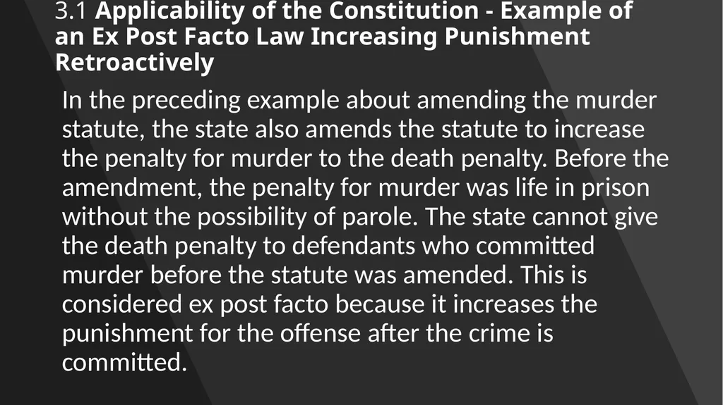 Chapter 3: Constitutional Protections Those who - slide 20 of 67