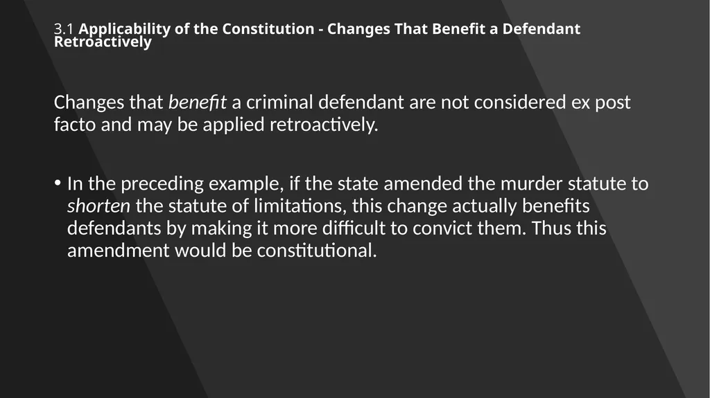 Chapter 3: Constitutional Protections Those who - slide 22 of 67