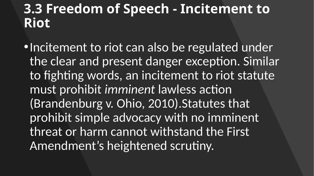Chapter 3: Constitutional Protections Those who - slide 36 of 67