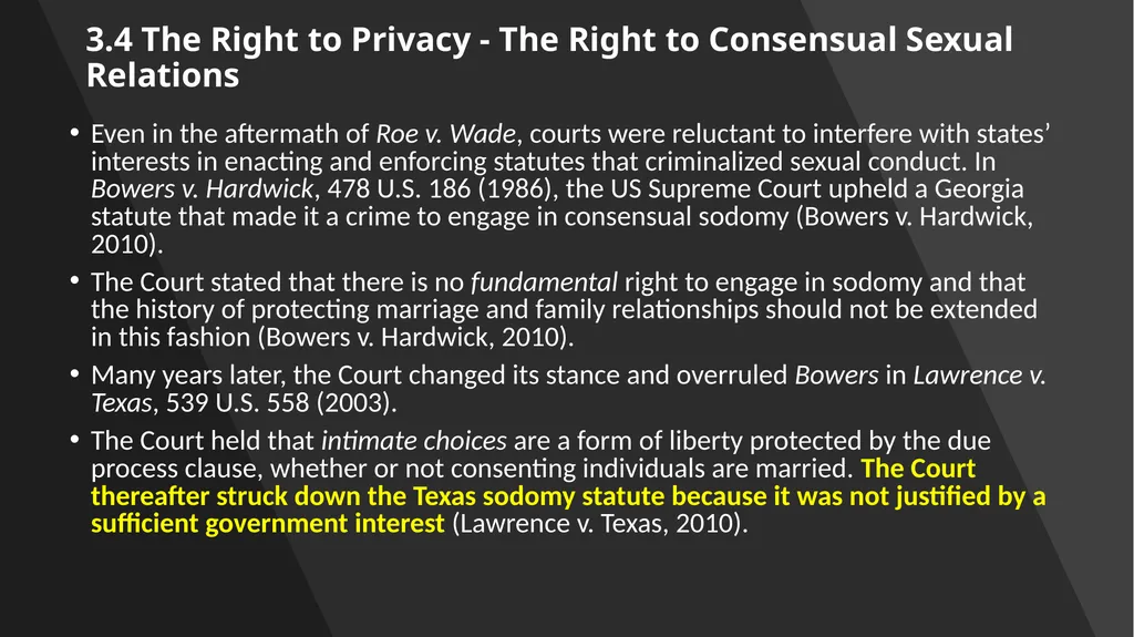 Chapter 3: Constitutional Protections Those who - slide 48 of 67