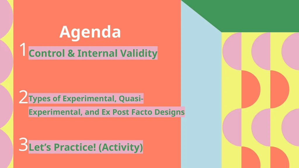Experimental and Ex Post Facto Designs Jonathan | - slide 2 of 26