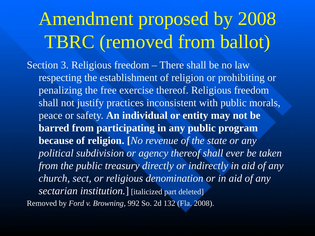 Florida Constitutional Law: Cases in Context - slide 62 of 80