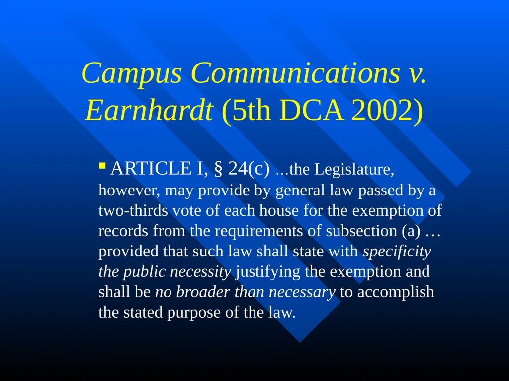 Florida Constitutional Law: Cases in Context - slide 74 of 80