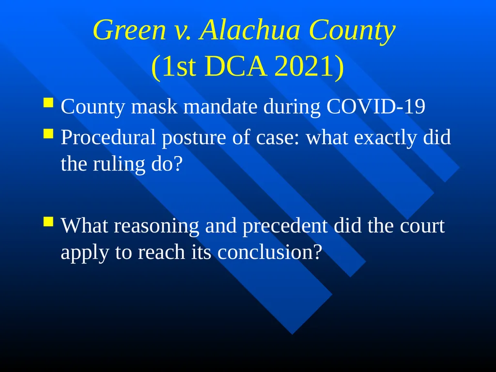 Florida Constitutional Law: Cases in Context - slide 18 of 80