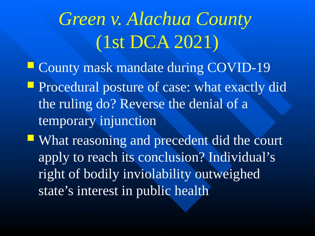 Florida Constitutional Law: Cases in Context - slide 19 of 80