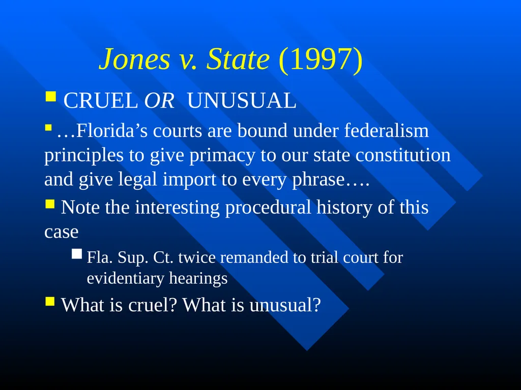 Florida Constitutional Law: Cases in Context - slide 65 of 80