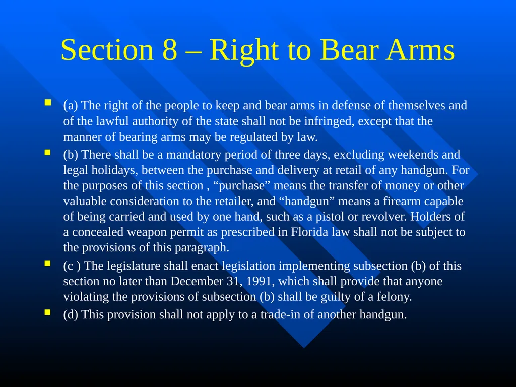 Florida Constitutional Law: Cases in Context - slide 38 of 80