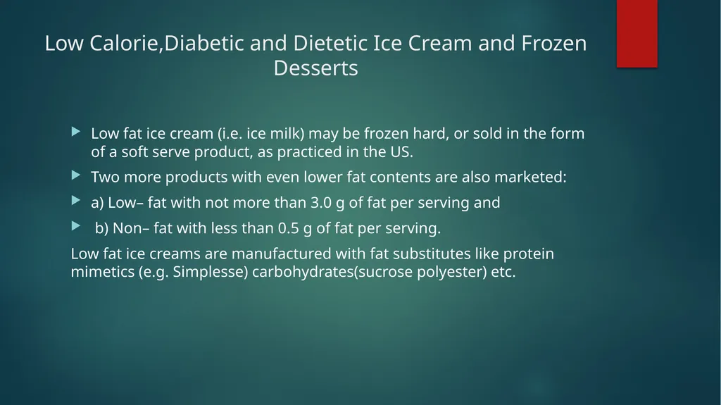 Department : Dairy Technology Course Title : Ice - slide 3 of 14