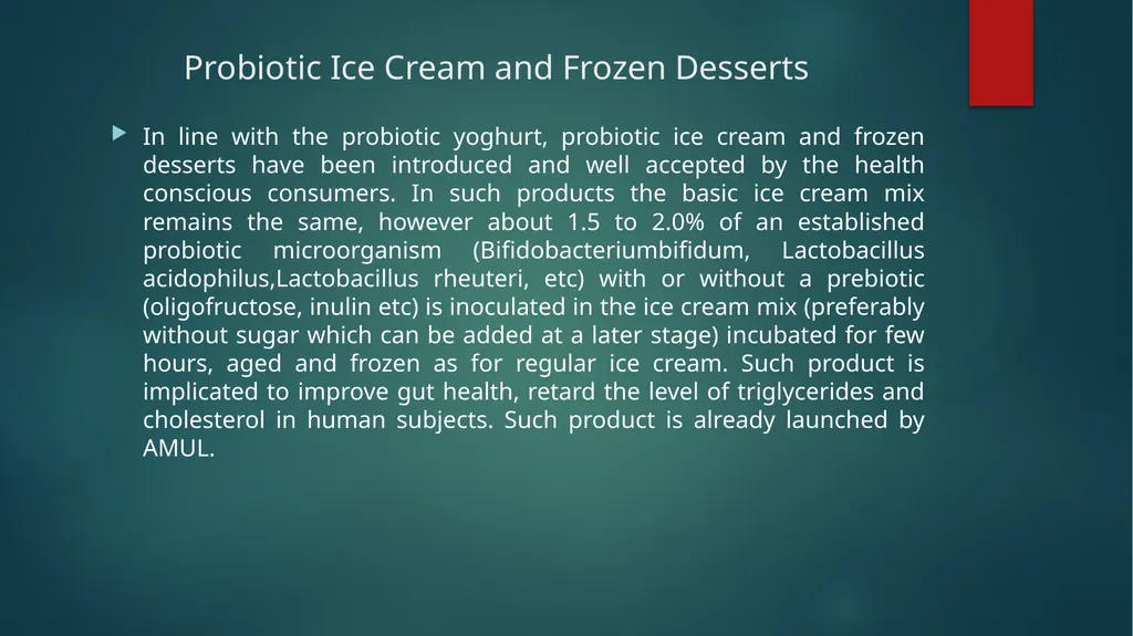 Department : Dairy Technology Course Title : Ice - slide 5 of 14