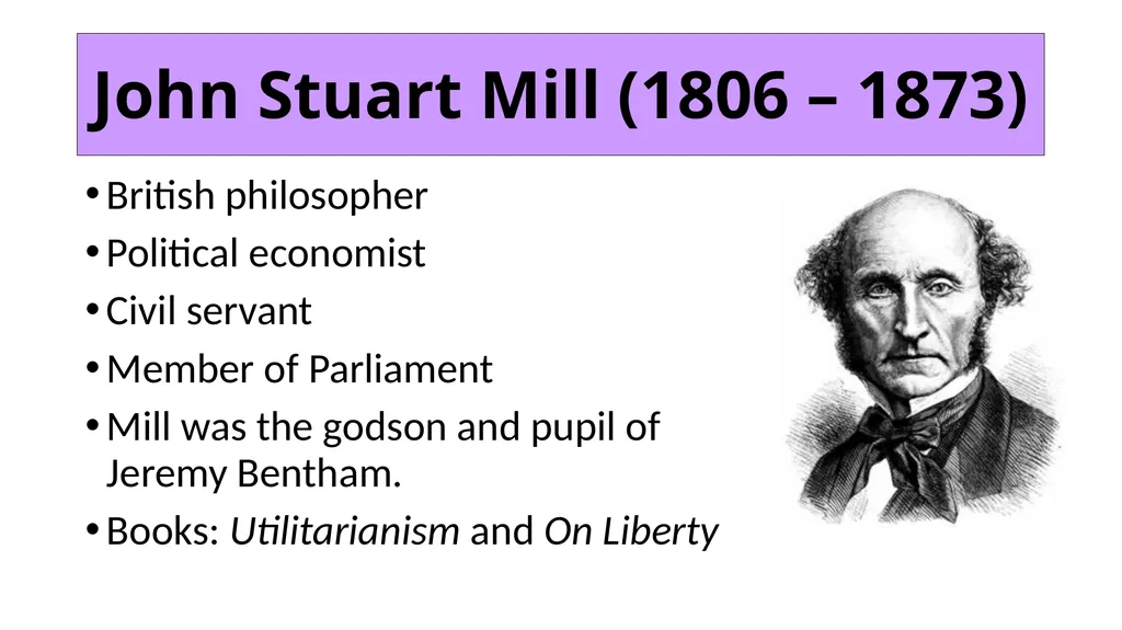 Who am I? Stew John + Art = Stuart Mill - slide 5 of 34