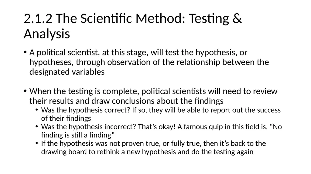 Chapter 2: How to Study Comparative Politics: - slide 12 of 28