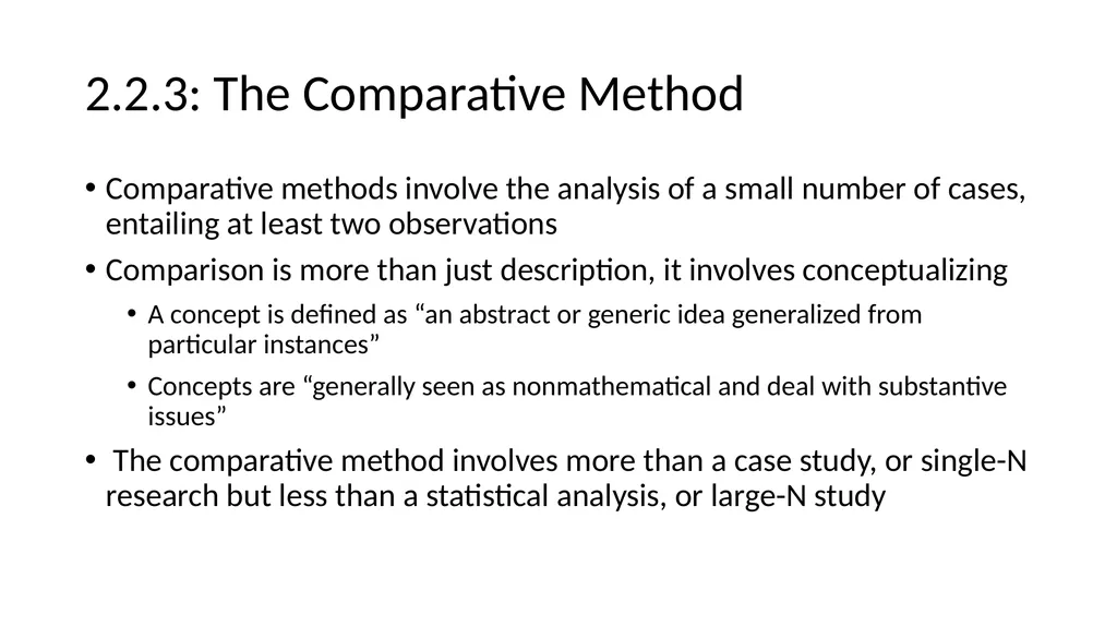 Chapter 2: How to Study Comparative Politics: - slide 18 of 28