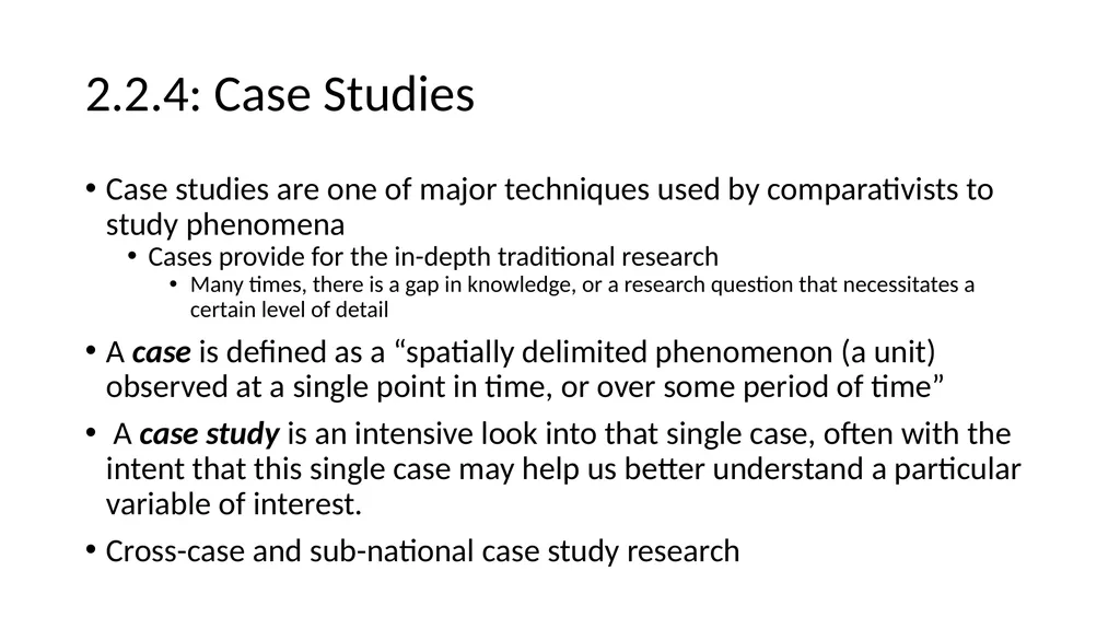 Chapter 2: How to Study Comparative Politics: - slide 21 of 28