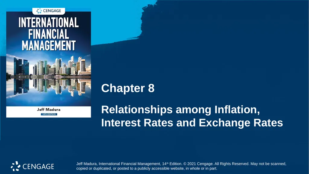 Chapter 8 Relationships among Inflation, Interest - slide 1 of 38