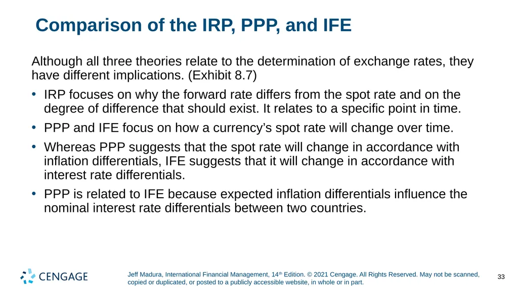 Chapter 8 Relationships among Inflation, Interest - slide 33 of 38
