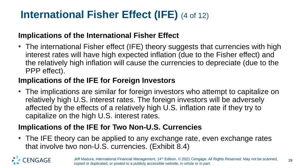 Chapter 8 Relationships among Inflation, Interest - slide 19 of 38