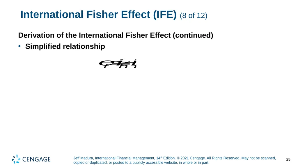 Chapter 8 Relationships among Inflation, Interest - slide 25 of 38