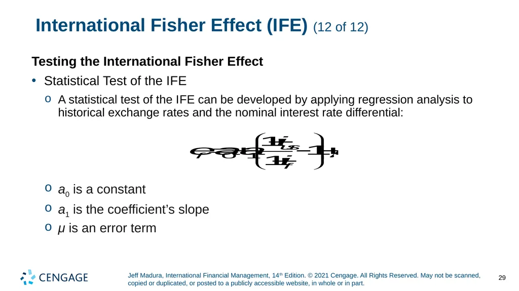 Chapter 8 Relationships among Inflation, Interest - slide 29 of 38