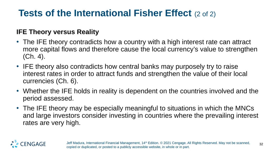 Chapter 8 Relationships among Inflation, Interest - slide 32 of 38