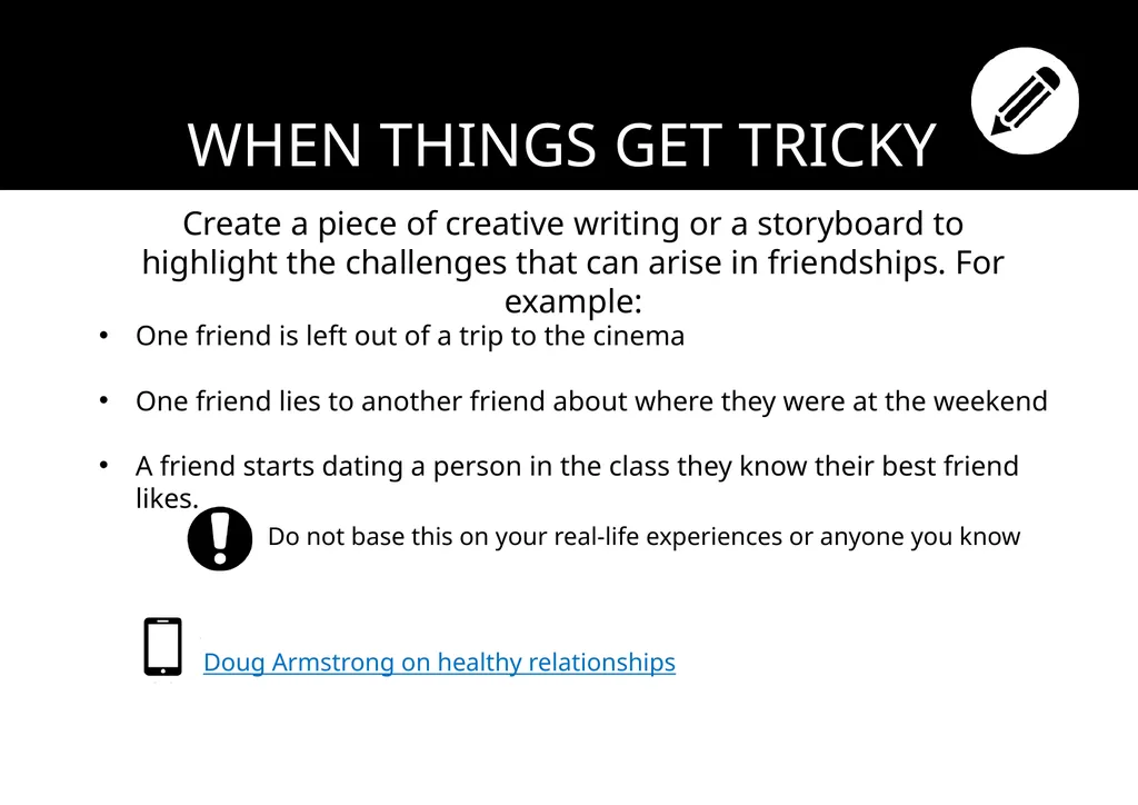 POSITIVE RELATIONSHIPS KEY VOCABULARY Learning - slide 7 of 10