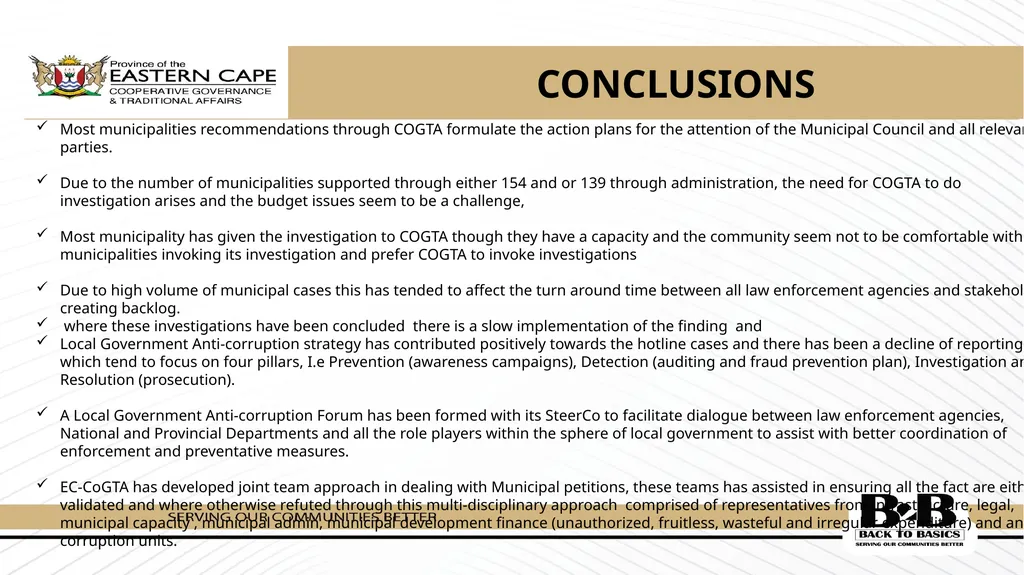 PRESENTATION TO THE STANDING COMMITTEE ON PUBLIC - slide 37 of 39