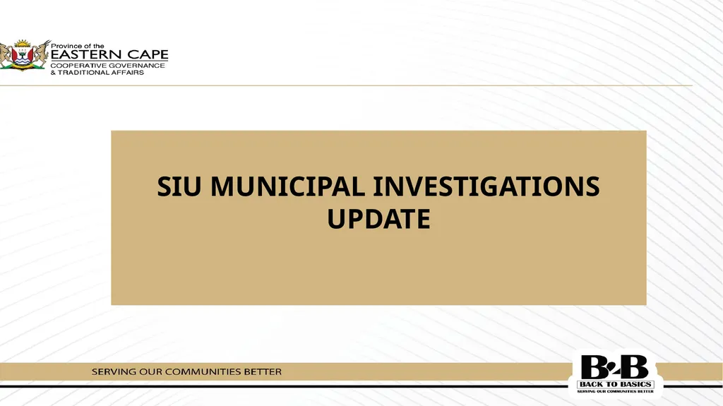 PRESENTATION TO THE STANDING COMMITTEE ON PUBLIC - slide 25 of 39