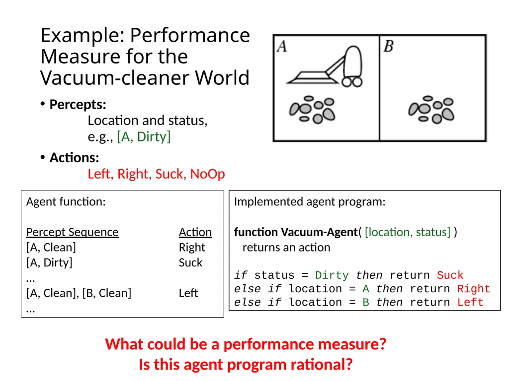 CS 5/7320 Artificial Intelligence Intelligent - slide 10 of 48