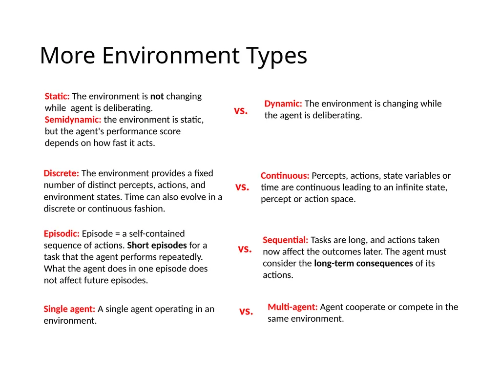 CS 5/7320 Artificial Intelligence Intelligent - slide 21 of 48