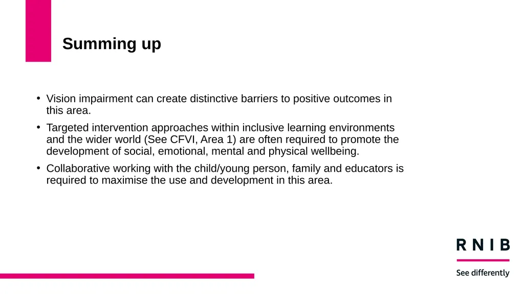 Curriculum Framework for Children and Young People - slide 16 of 18