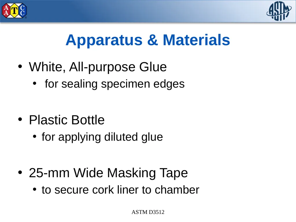 ASTM D3512/D3512M-16 Standard Test Method for - slide 8 of 33