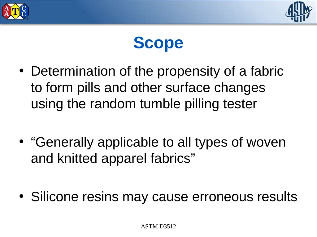 ASTM D3512/D3512M-16 Standard Test Method for - slide 4 of 33