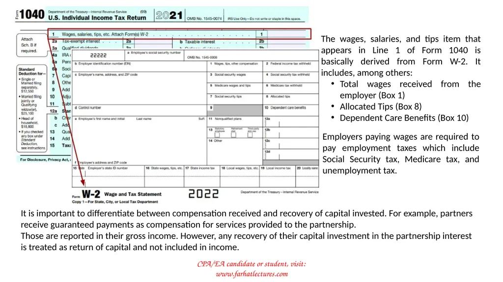 CPA/EA candidate or student, visit: - slide 4 of 7