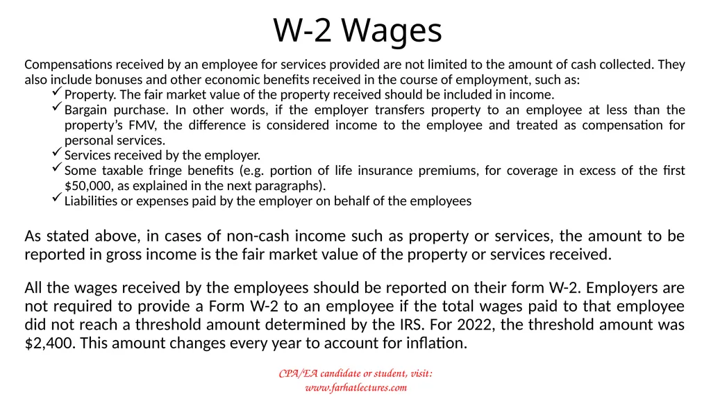 CPA/EA candidate or student, visit: - slide 3 of 7
