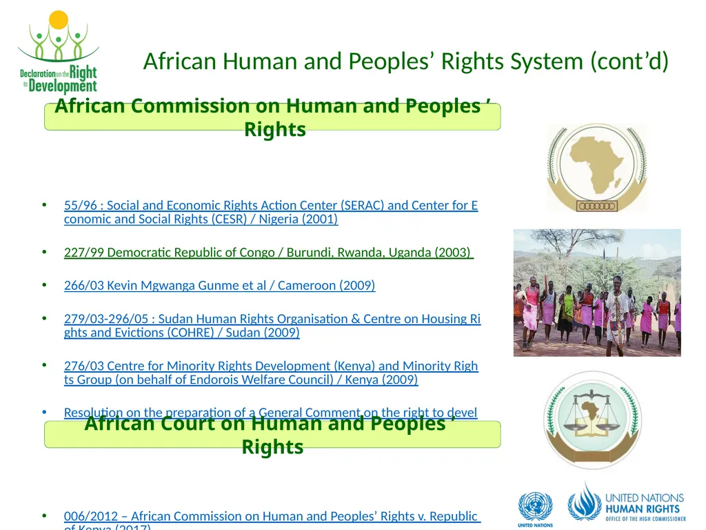 Development is a Human Right Contents: What is the - slide 13 of 26