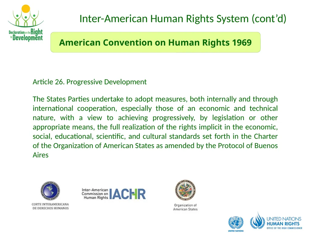 Development is a Human Right Contents: What is the - slide 11 of 26