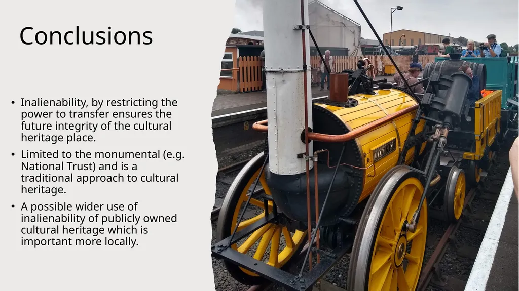 Inalienability: restricting property rights in - slide 20 of 20