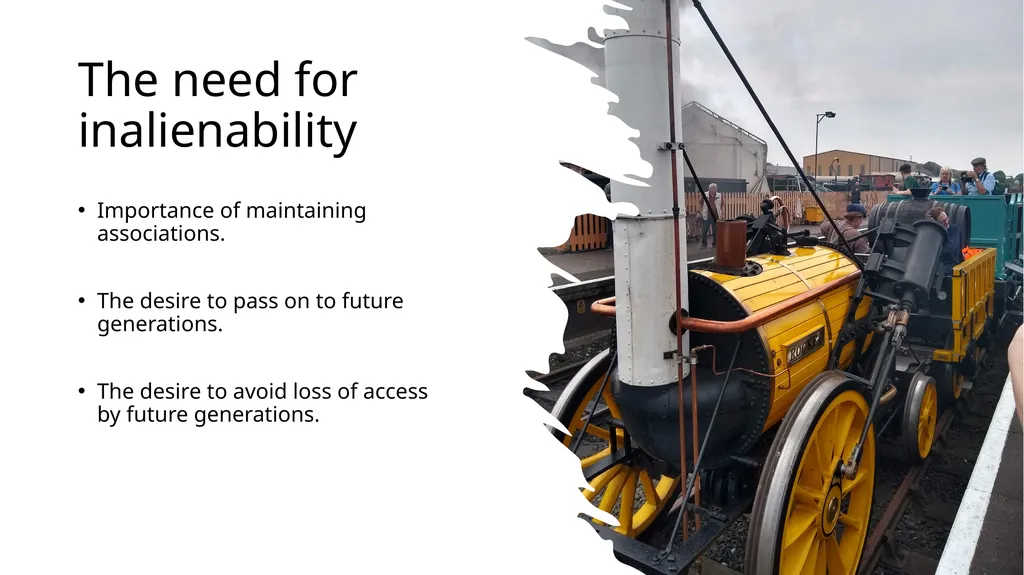 Inalienability: restricting property rights in - slide 7 of 20