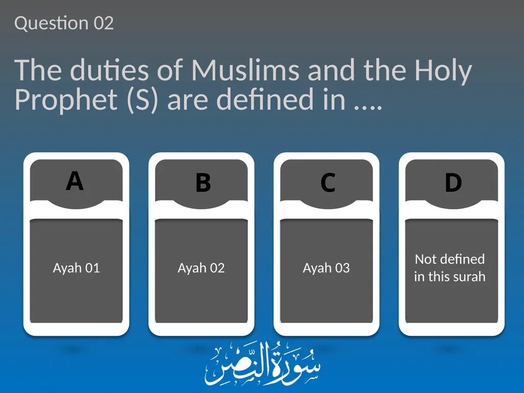 1 2 3 اِذَا جَآءَ نَصۡرُ اللّٰهِ وَالۡفَتۡحُ - slide 18 of 27