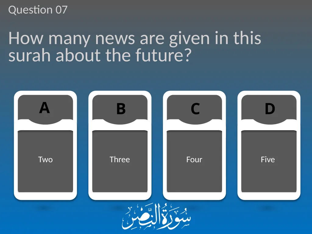 1 2 3 اِذَا جَآءَ نَصۡرُ اللّٰهِ وَالۡفَتۡحُ - slide 23 of 27