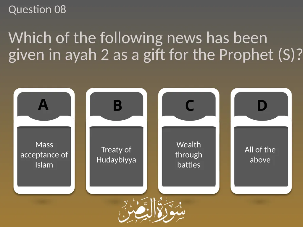 1 2 3 اِذَا جَآءَ نَصۡرُ اللّٰهِ وَالۡفَتۡحُ - slide 24 of 27