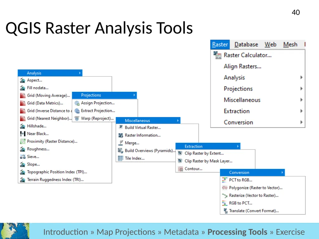 GIS Level 2: Introduction to Spatial Analysis - slide 40 of 70