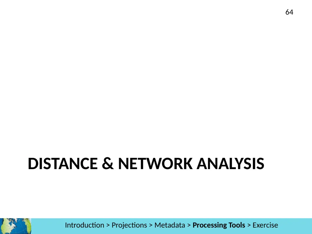 GIS Level 2: Introduction to Spatial Analysis - slide 64 of 70
